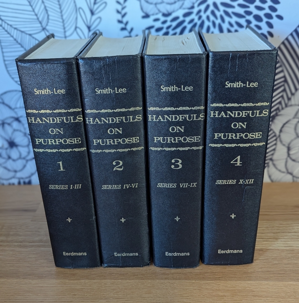 Vintage Handfuls On Purpose For Christian Works And‎ Bible Students Volume 1-4